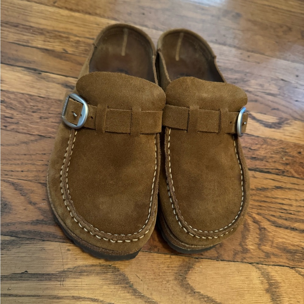 Birkenstock Buckley Suede Loafers size 39 narrow